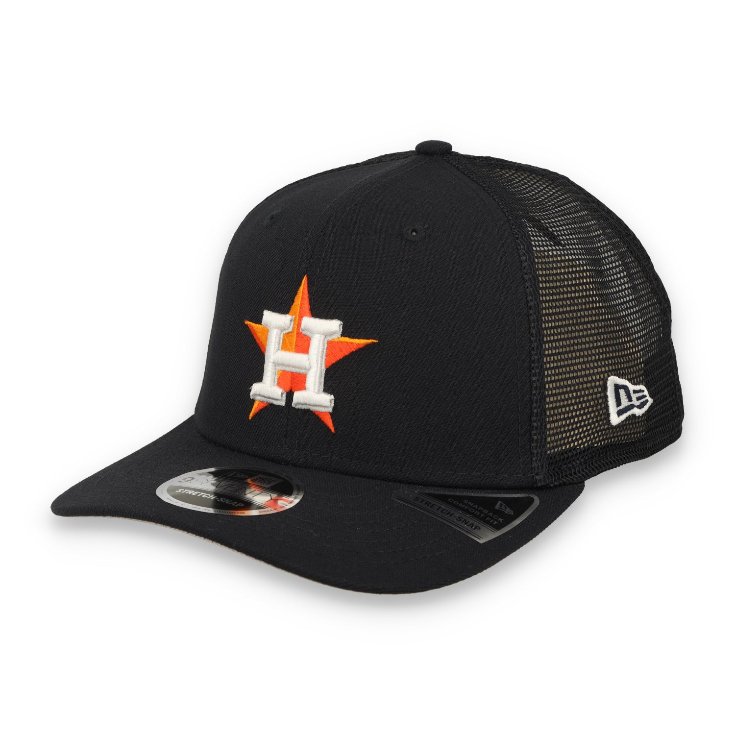 New Era Houston Astros Team 9SEVENTY Stretch-Snap Trucker Hat