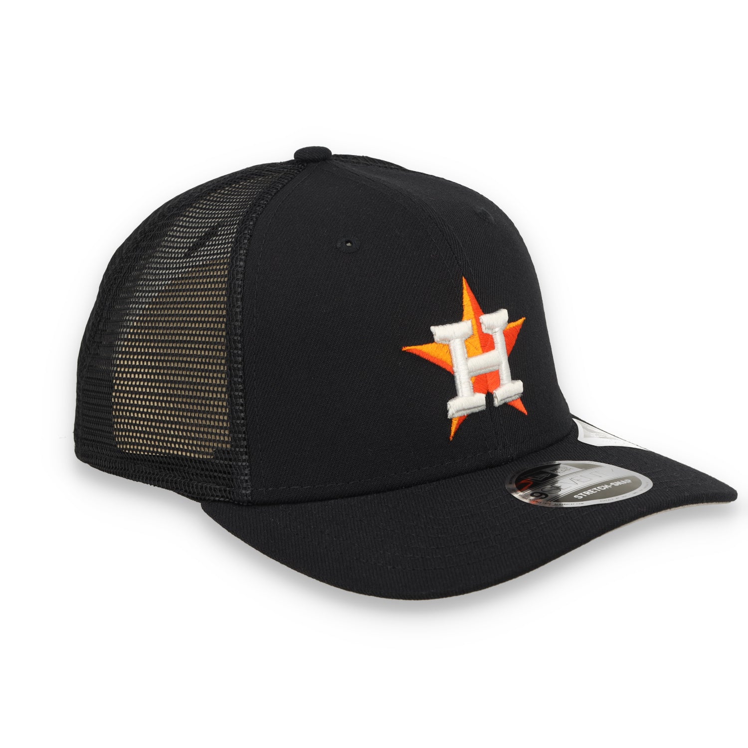 New Era Houston Astros Team 9SEVENTY Stretch-Snap Trucker Hat