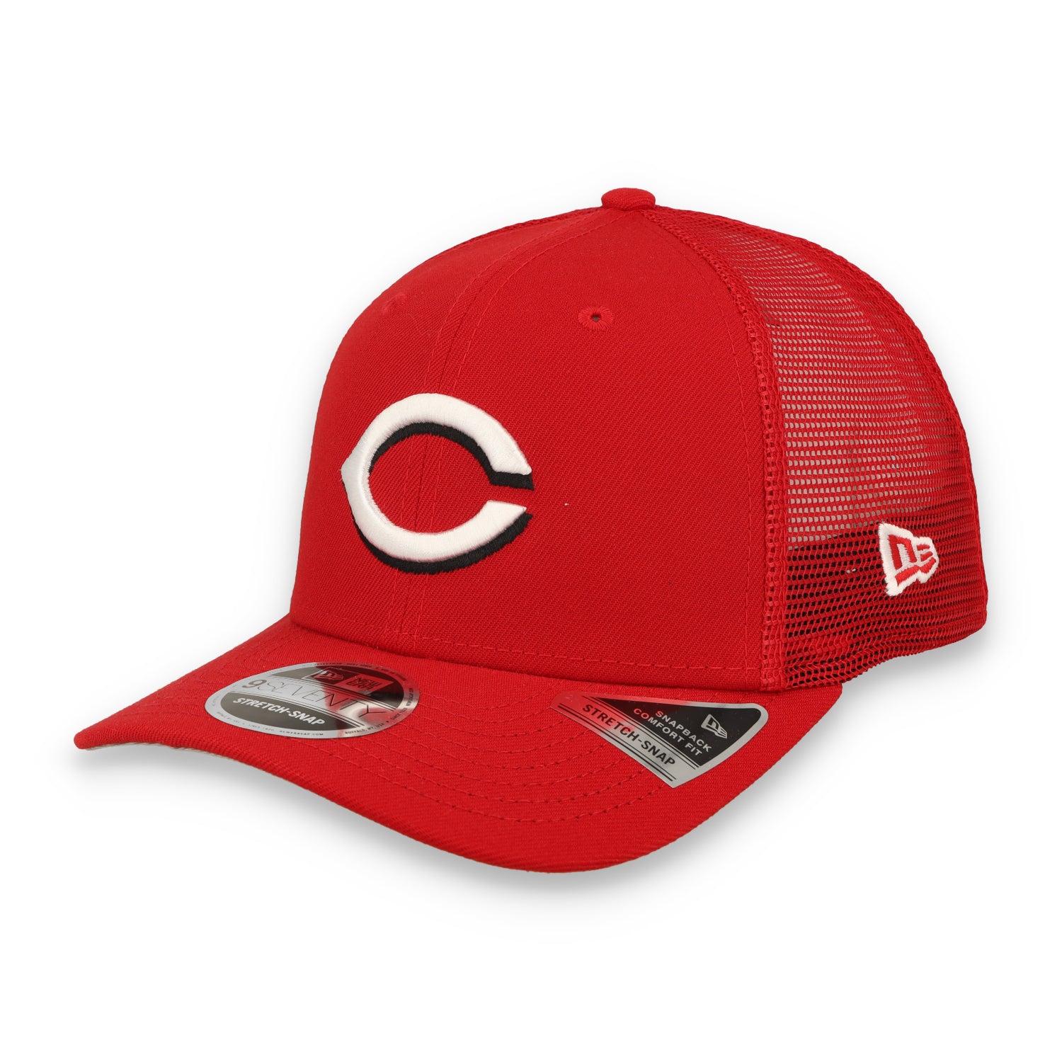 New Era Cincinnati Reds Team 9SEVENTY Stretch-Snap Trucker Hat