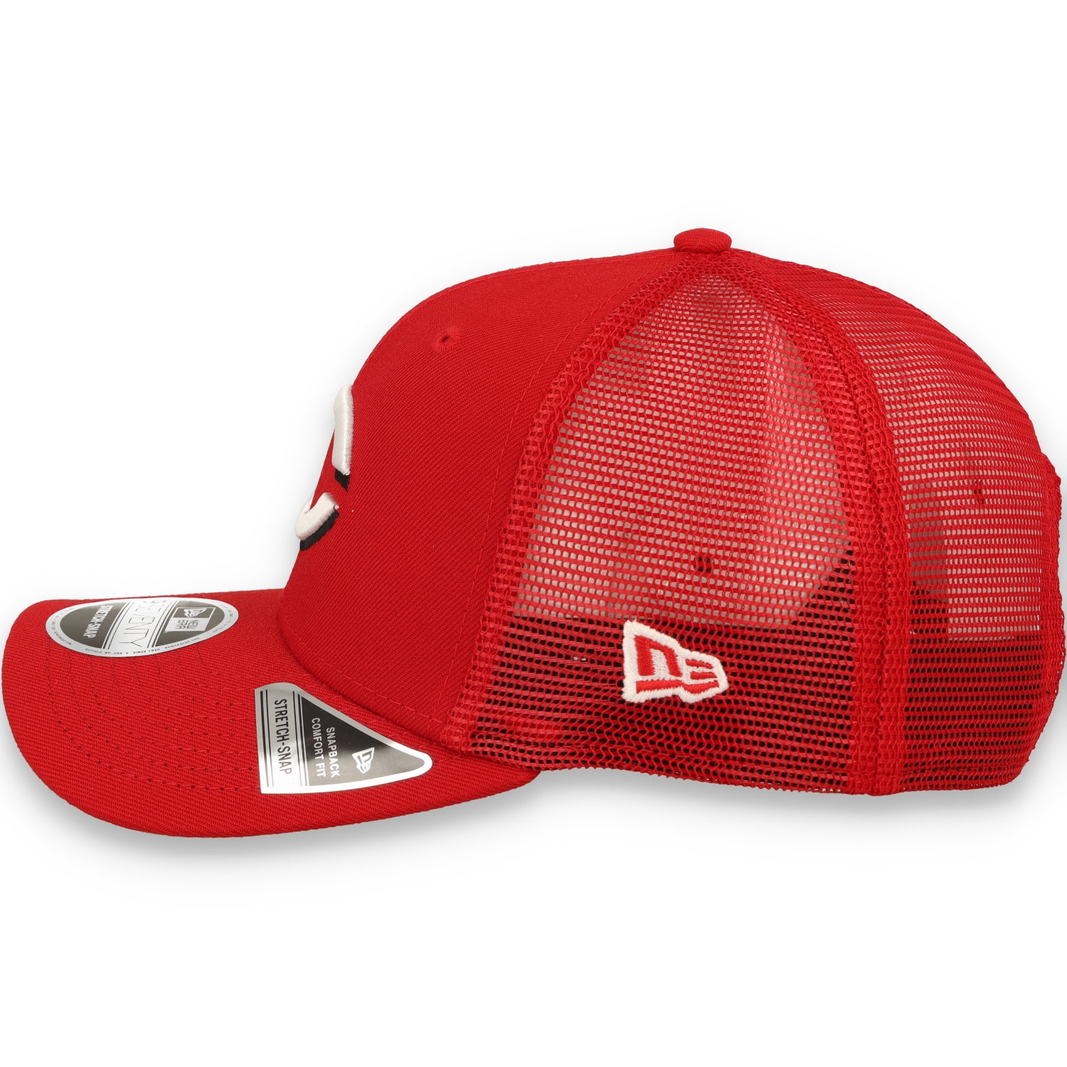 New Era Cincinnati Reds Team 9SEVENTY Stretch-Snap Trucker Hat