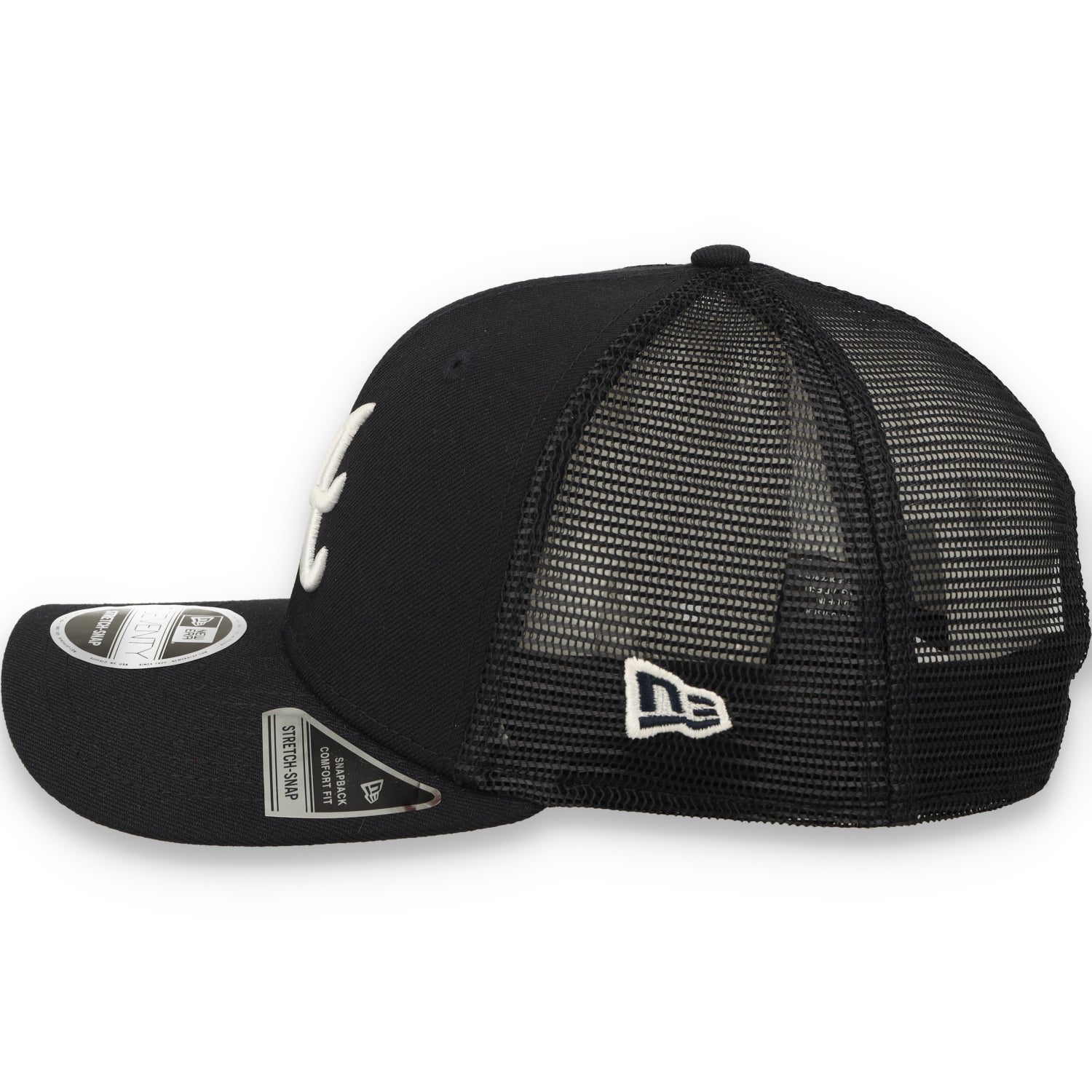 New Era Atlanta Braves Team 9SEVENTY Stretch-Snap Trucker Hat