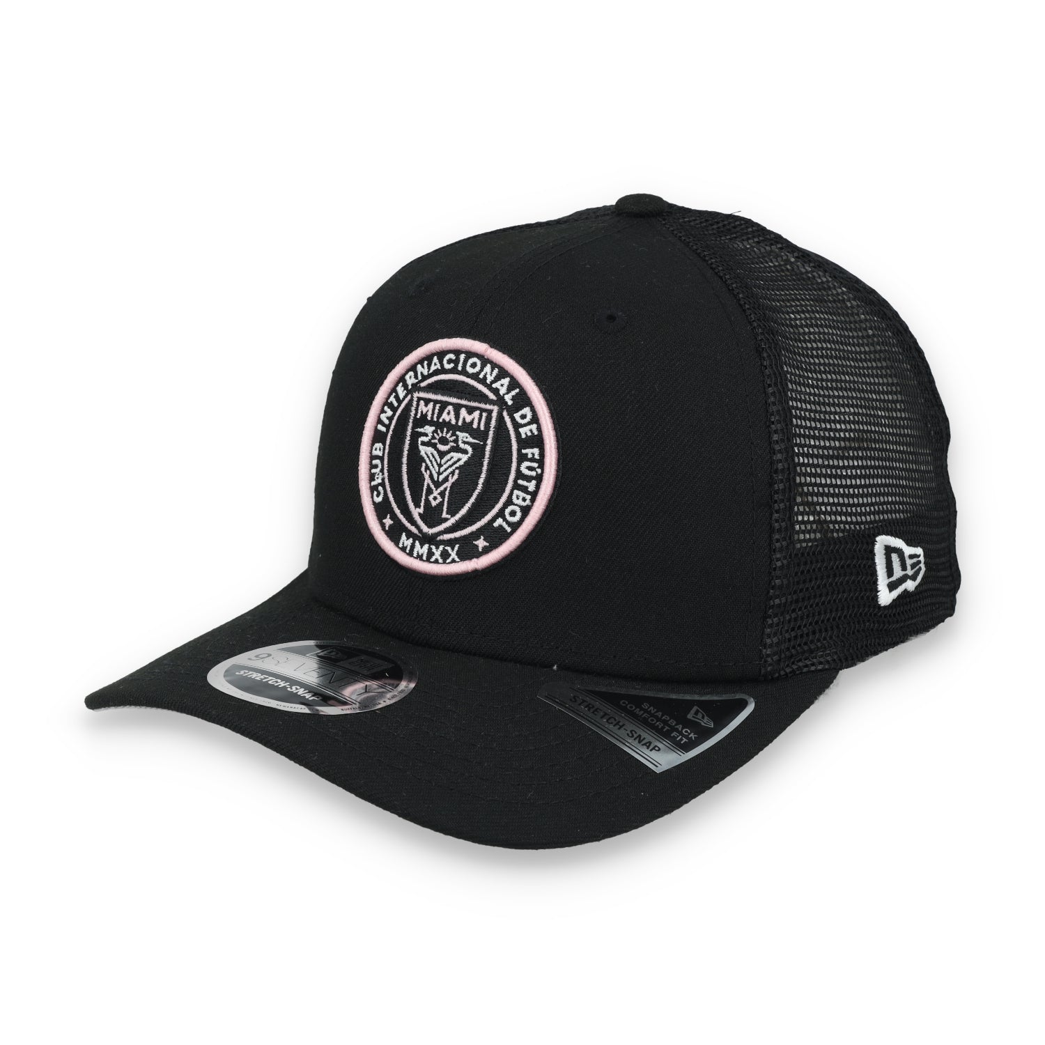New Era Inter Miami CF 9SEVENTY Stretch-Snap Trucker Hat