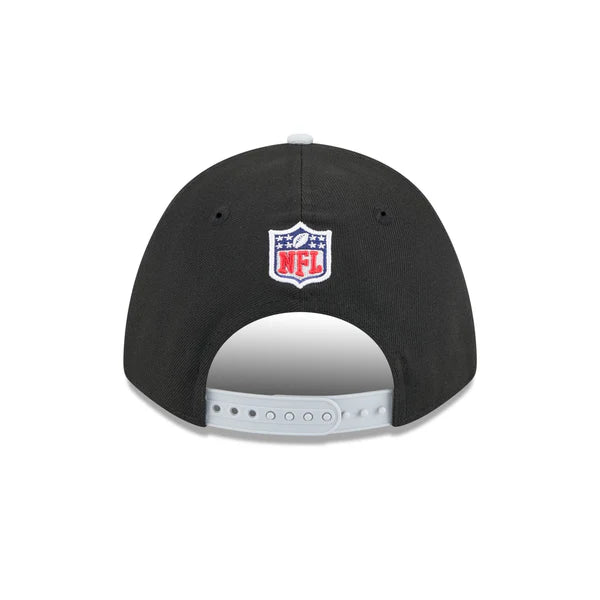 New Era Las Vegas Raiders 2025 NFL Draft 9FORTY M-Crown Snap Hat-Black