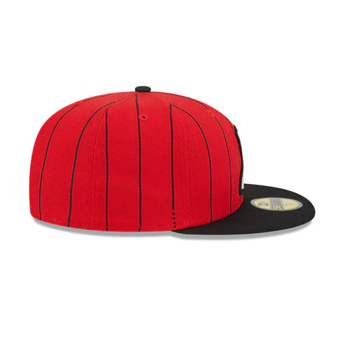 New Era Chicago White Sox City Connect  59FIFTY Fitted Hat-Red