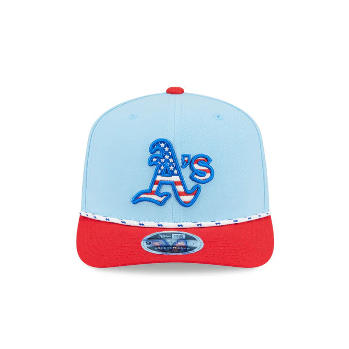 New Era Athletics Independence Day 9SEVENTY Stretch-Snap Hat