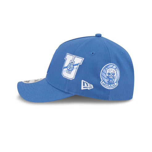 New Era Pumas UNAM All League 9FORTY M-Crown A-Frame Adjustable Hat-Indigo