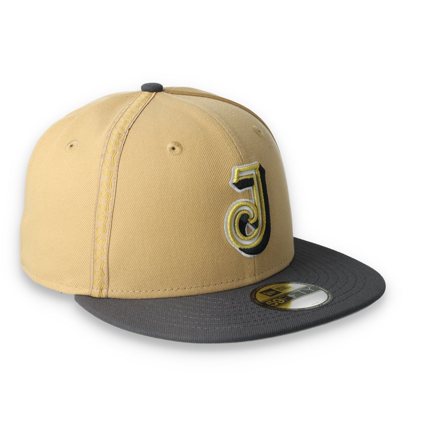 New Era Charros De Jalisco Alternative LMP 59FIFTY Fitted Hat-Brown/Gray