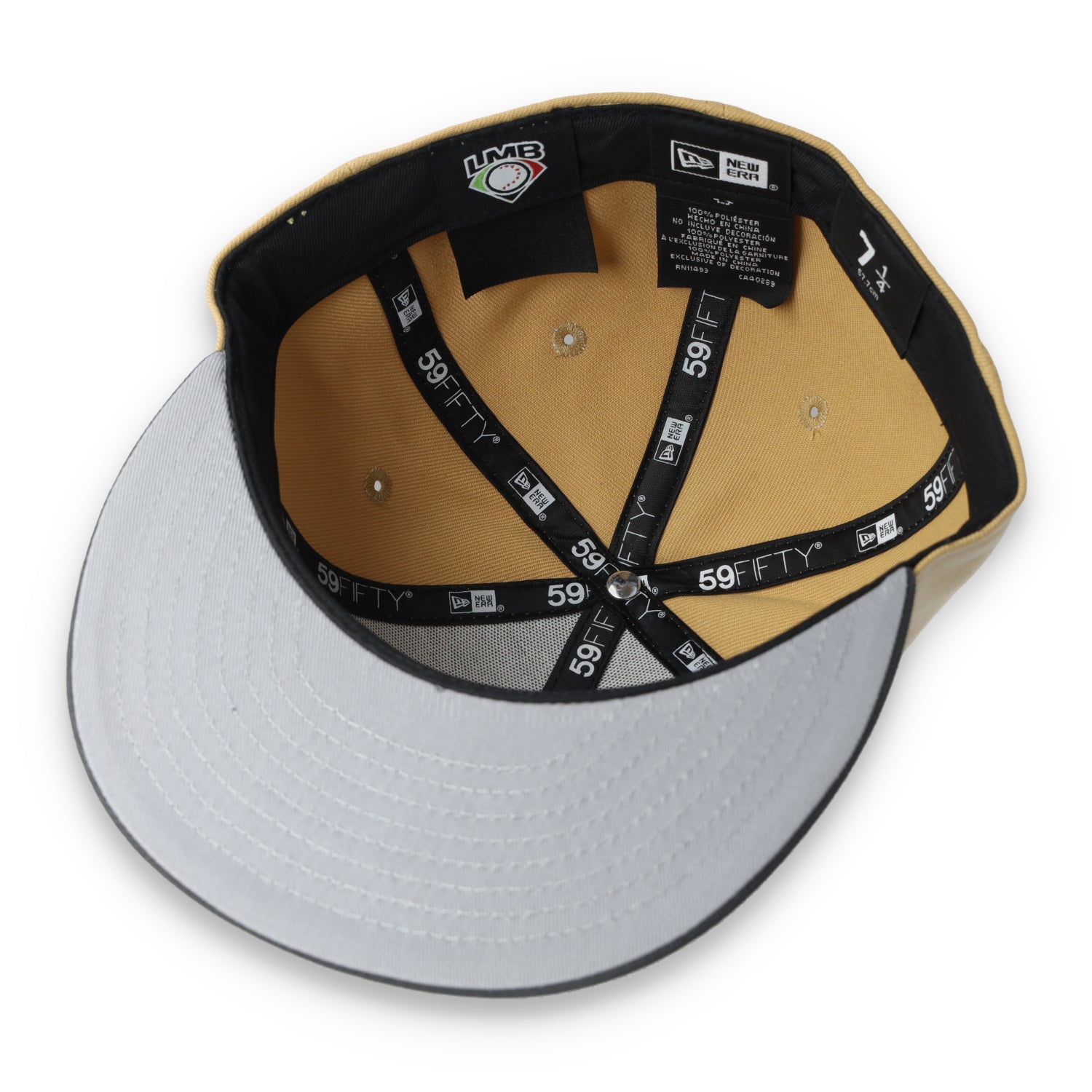 New Era Charros De Jalisco Alternative LMP 59FIFTY Fitted Hat-Brown/Gray
