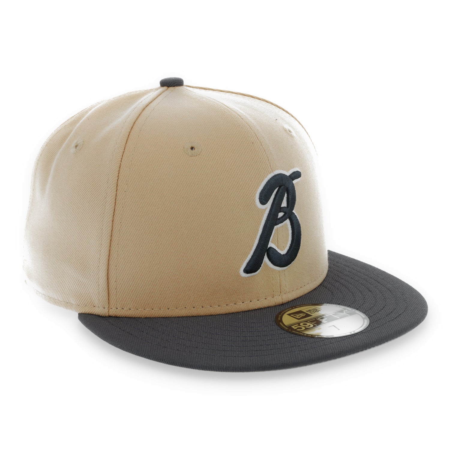 New Era Bravos De Leon Alternative LMP 59FIFTY Fitted Hat-Brown/Gray