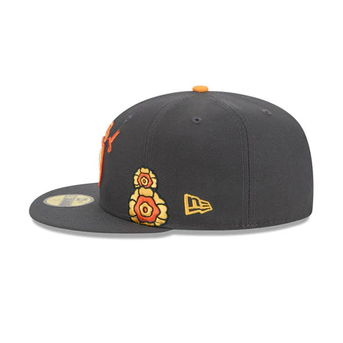 New Era Las Vegas Raiders Day Of The Dead 59FIFTY Fitted Hat-