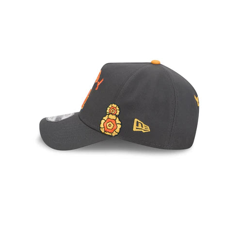 New Era Los Angeles Dodgers Day Of the Dead 9FORTY A-Frame Adjustable Hat-Graphite