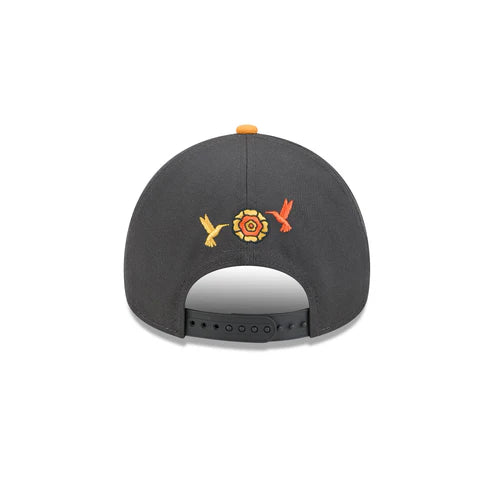 New Era Las Vegas Raiders Day Of the Dead 9FORTY A-Frame Adjustable Hat-Graphite