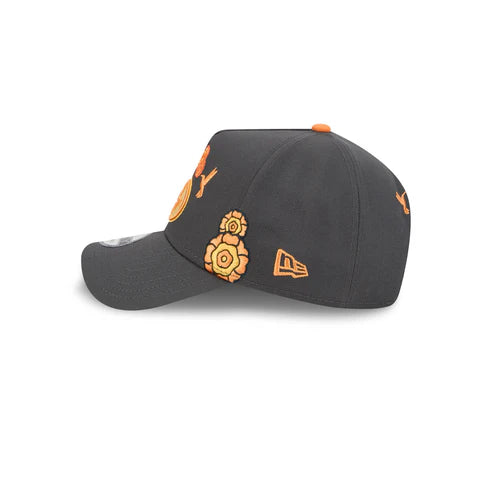 New Era San Francisco 49ers Day Of the Dead 9FORTY A-Frame Adjustable Hat-Graphite