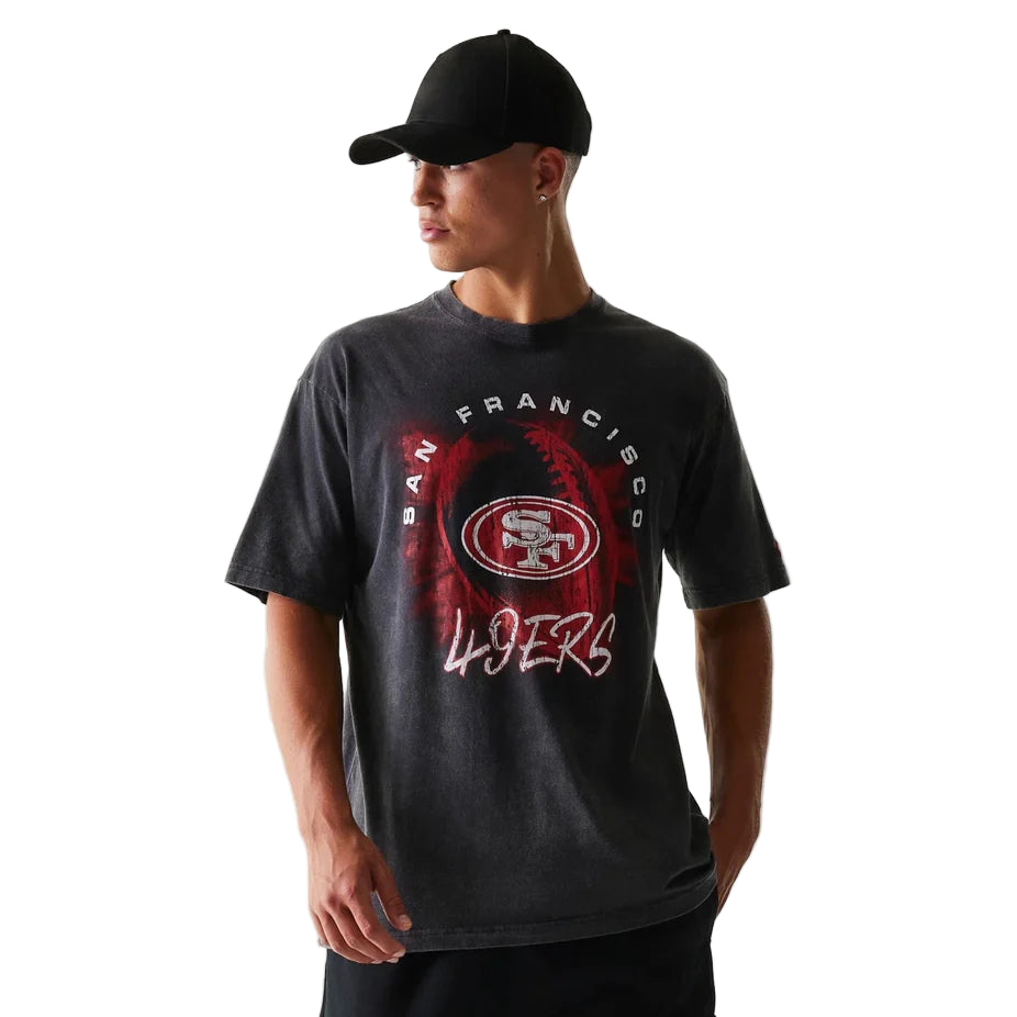 New Era Men's San Francisco 49ers Sport Night T-Shirt