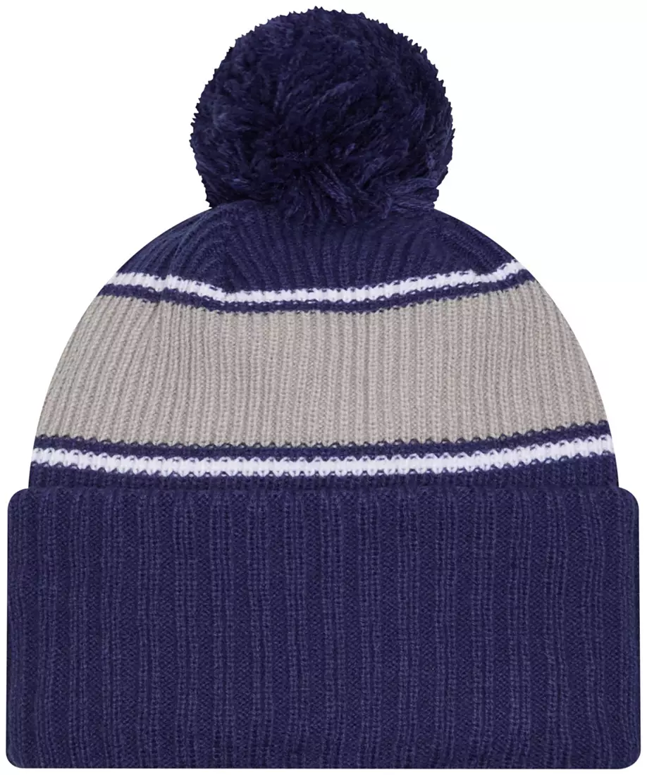 New Era Los Angeles Dodgers Bold Cuffed Knit With Pom