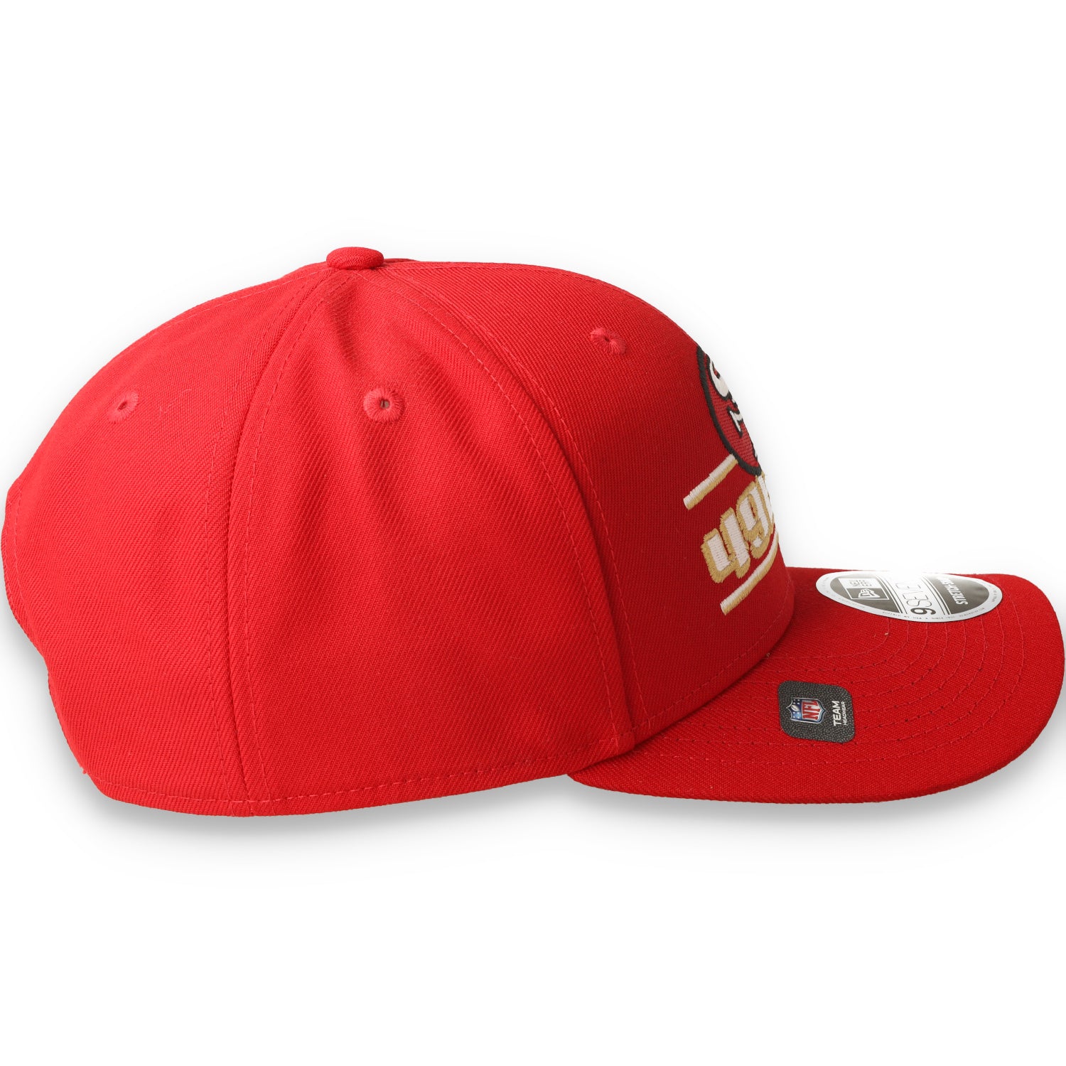 New Era San Francisco 49ers Stated 9SEVENTY Stretch-Snap Hat - Scarlet
