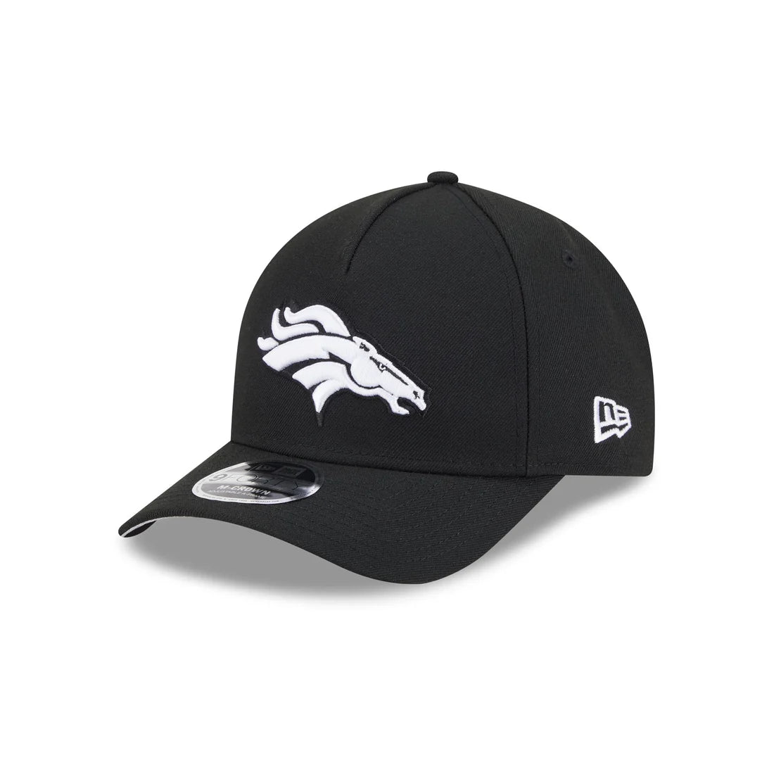 New Era Denver Broncos M-Crown A-FRAME 9FORTY Adjustable Hat-Black/White