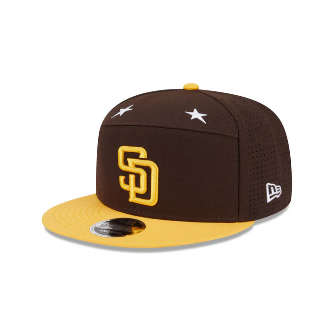 New Era San Diego Padres All Star Game 2025 Split Panel 9FIFTY Snapback Hat