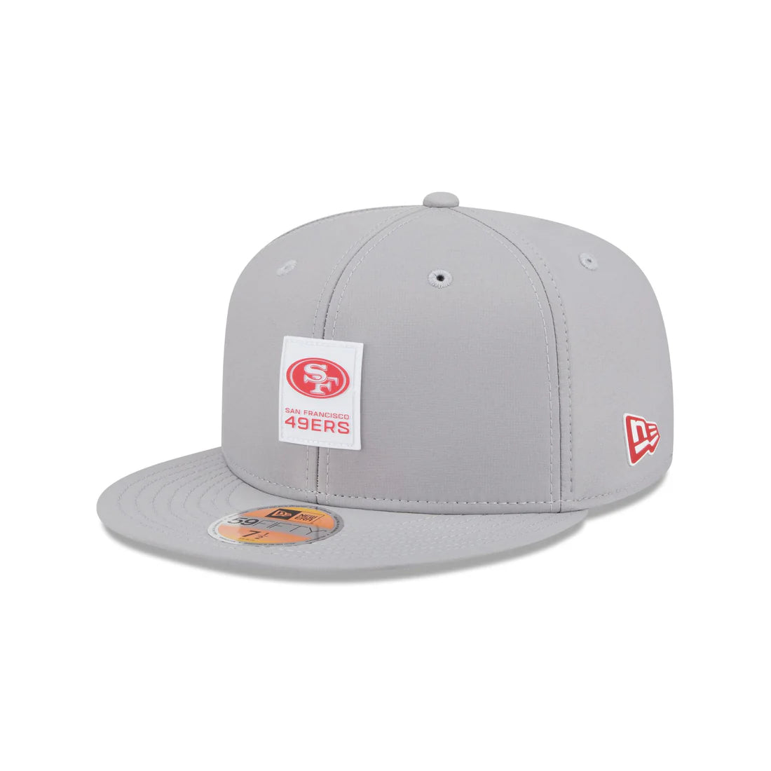New Era San Francisco 49ERS Hot Weather ON-FIELD Sideline 59FIFTY Fitted Hat-Gray