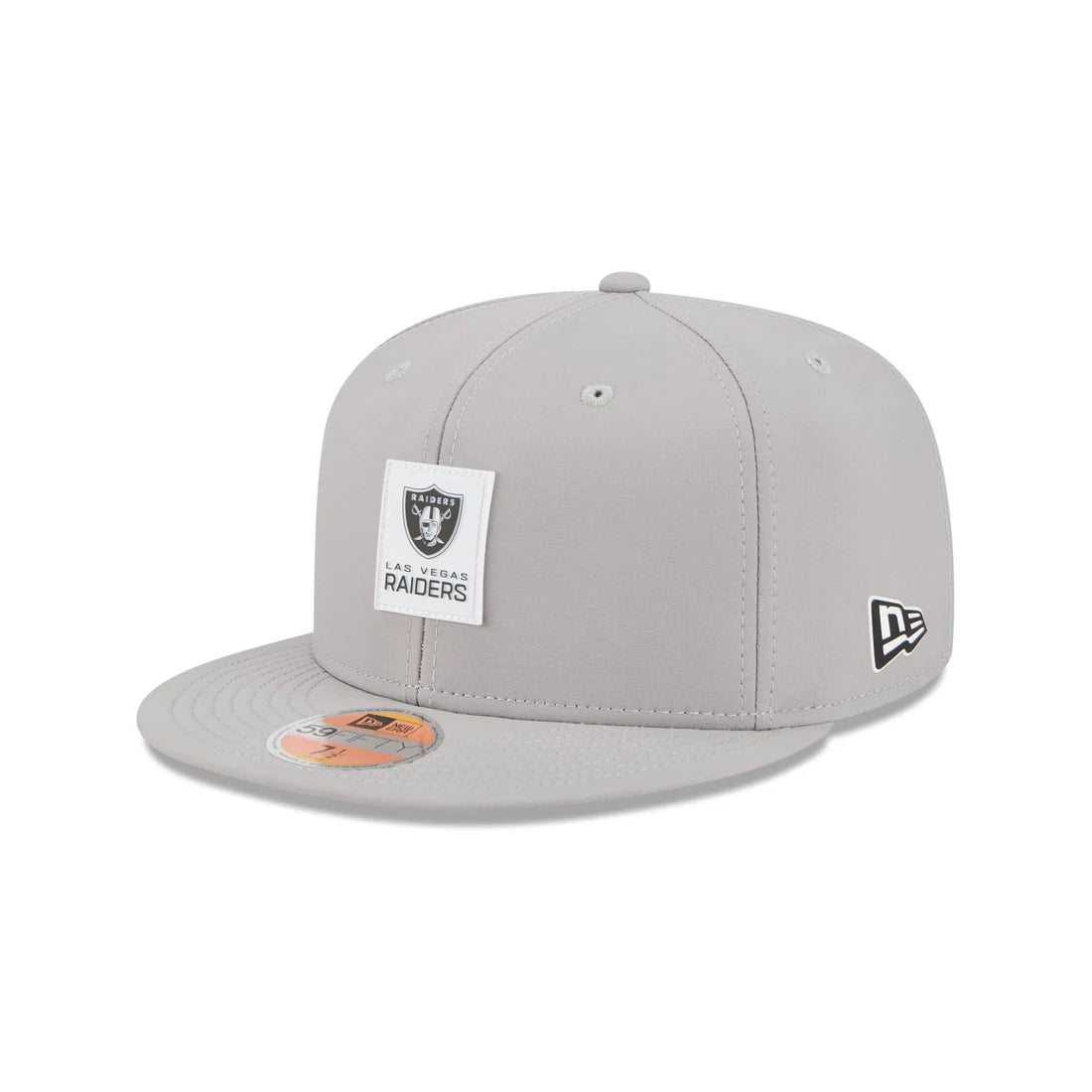 New Era Las Vegas Raiders Hot Weather ON-FIELD Sideline 59FIFTY Fitted Hat-Gray