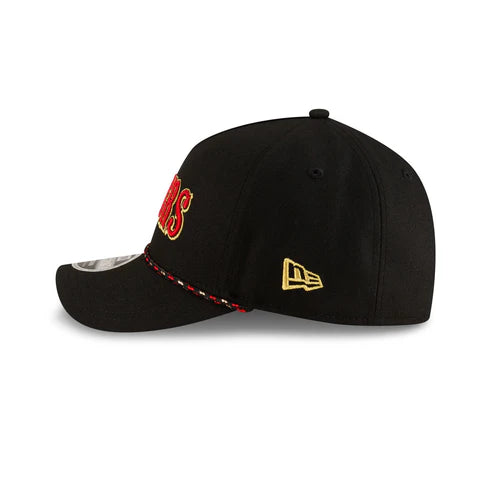 New Era San Francisco 49ers Rivalries M-Crown 9FORTY A-Frame  Adjustable Hat-Black