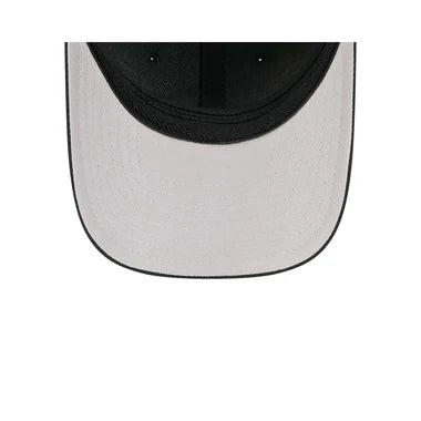 New Era New York Yankees 39THIRTY M-Crown A-Frame Stretch Fit Hat-Black/Black