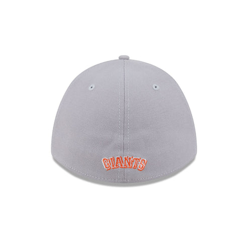 New Era San Francisco Giants 39THIRTY M-Crown Stretch Fit Hat-Gray