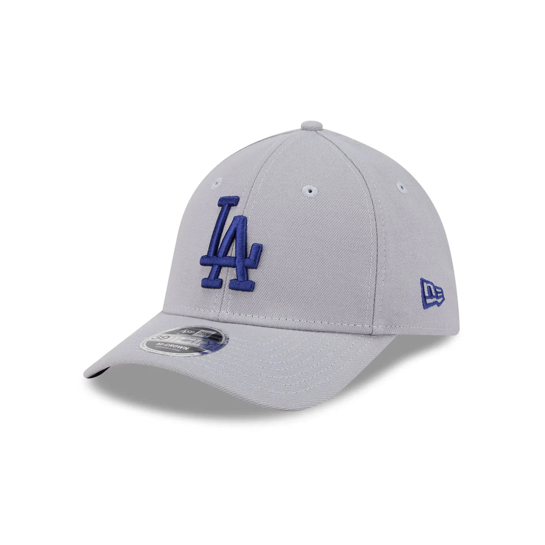 New Era Los Angeles Dodgers 39THIRTY M-Crown Stretch Fit Hat-Gray