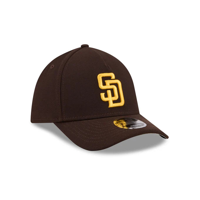 New Era San Diego Padres Poly 39THIRTY M-Crown A-Frame Stretch Fit Hat
