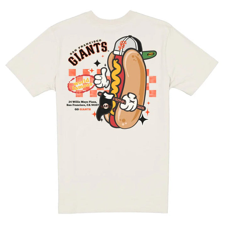 New Era Men's San Francisco Giants Game Day Ballpark Hot Dog T-Shirt