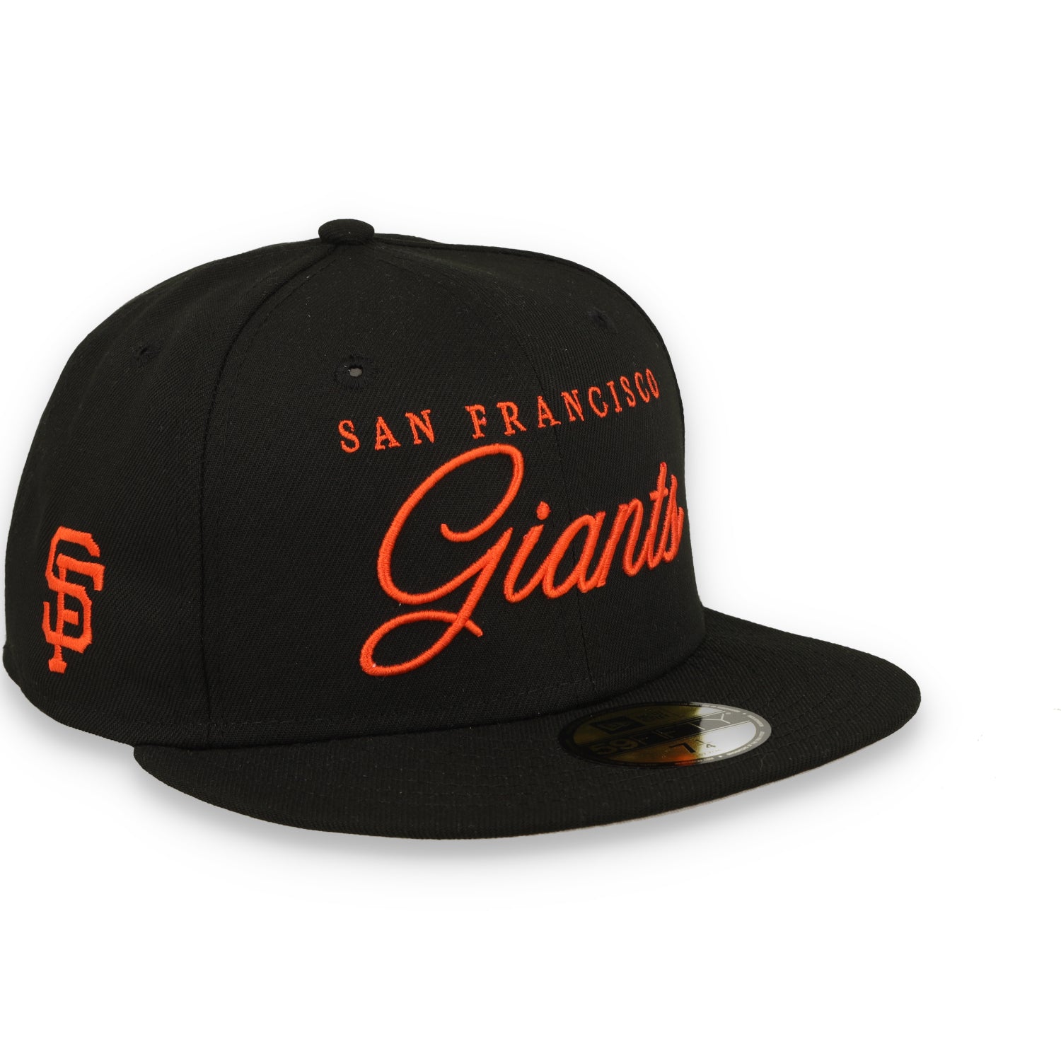 New Era San Francisco Giants Team Color Scripted 59FIFTY Fitted Hat