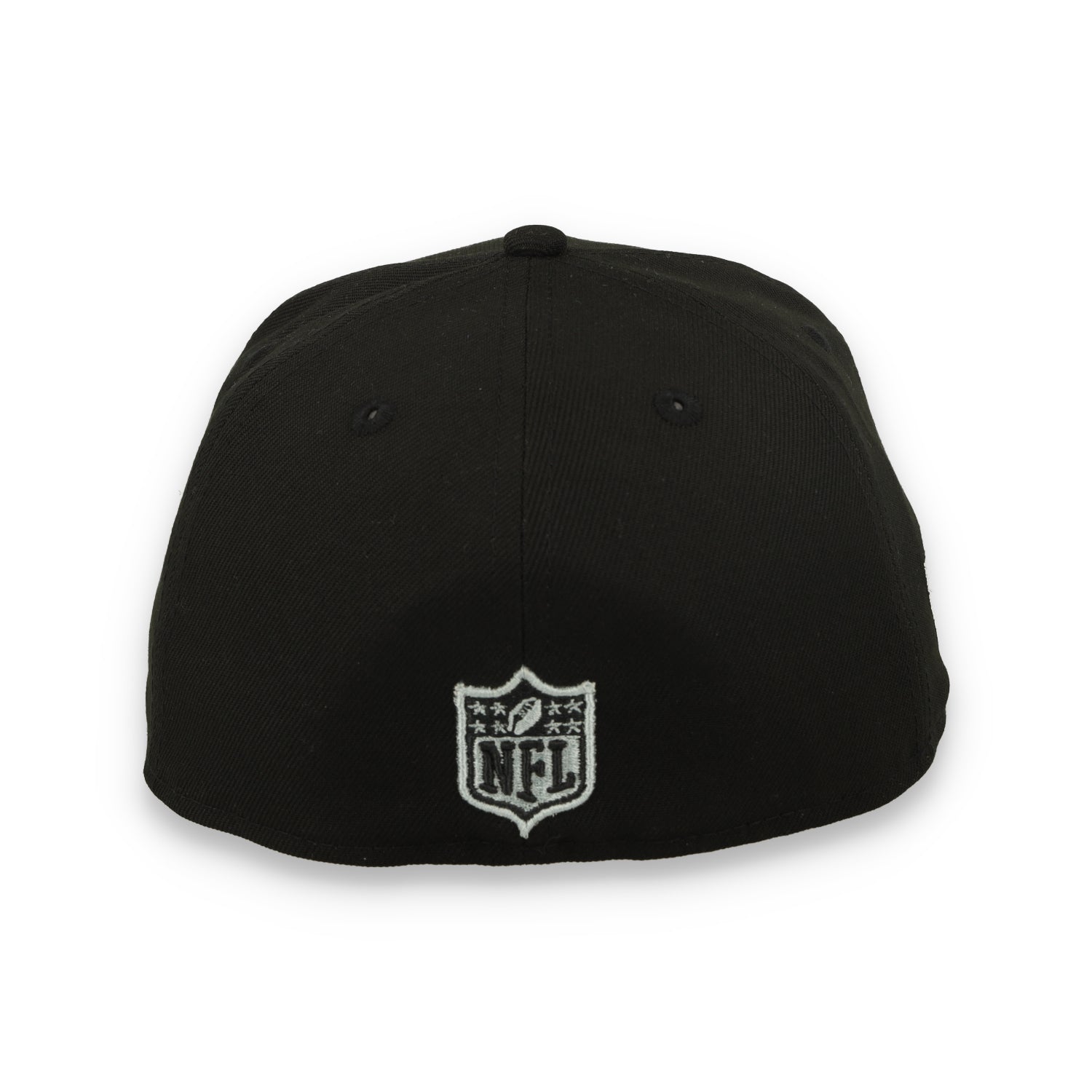 New Era Las Vegas Raiders Scripted 59FIFTY Fitted Hat-Black/Black