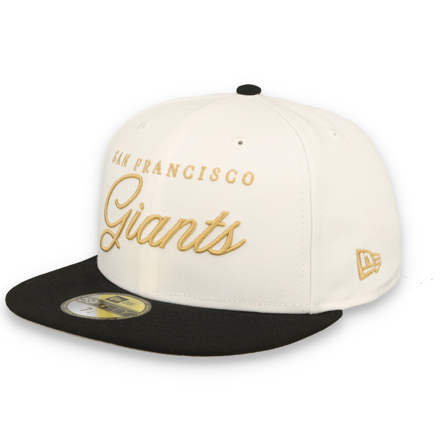 New Era San Francisco Giants Gold Scripted 59FIFTY Fitted Hat