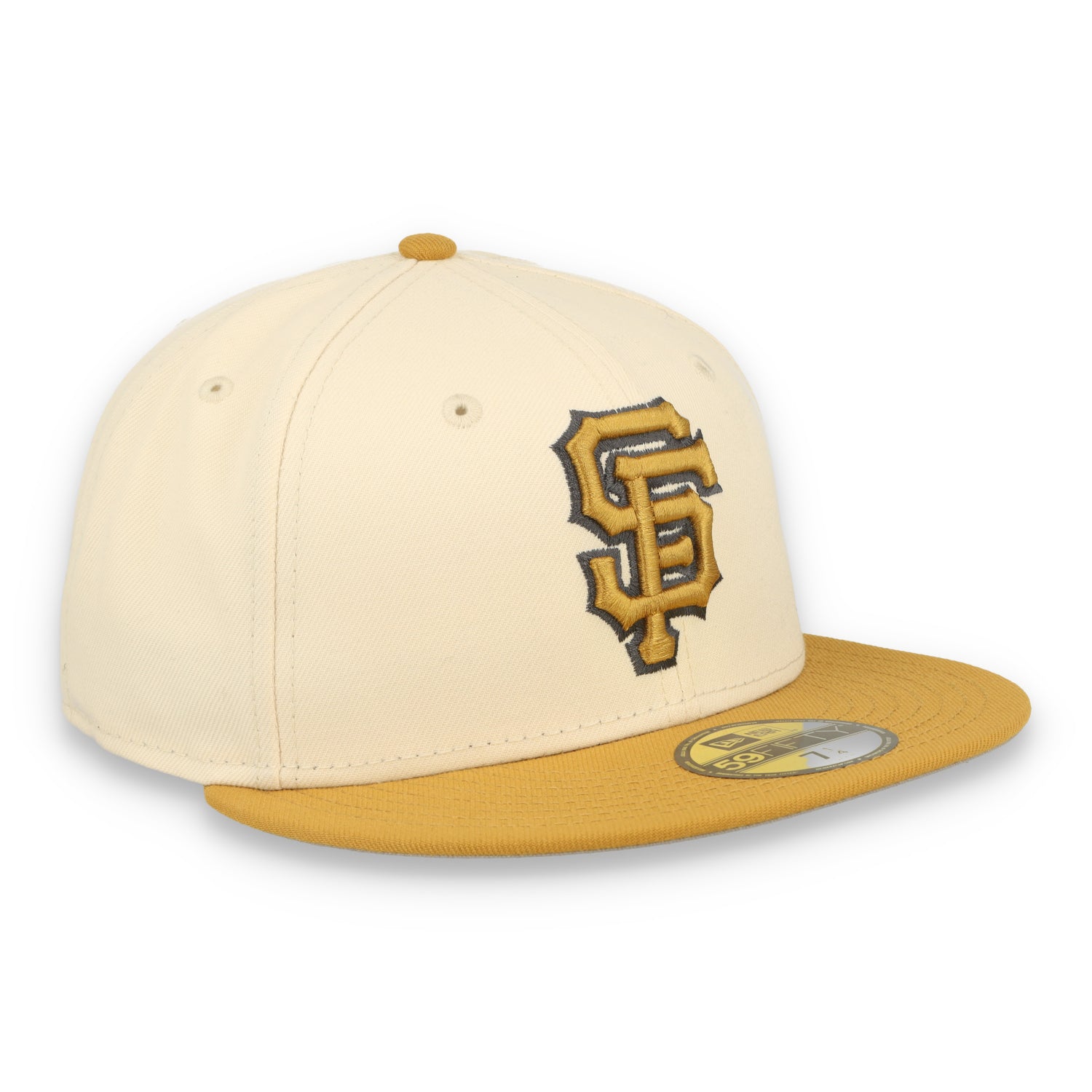 NEW ERA SAN FRANCISCO GIANTS 2-TONE 59FIFTY FITTED HAT-BEIGE/BRONZE