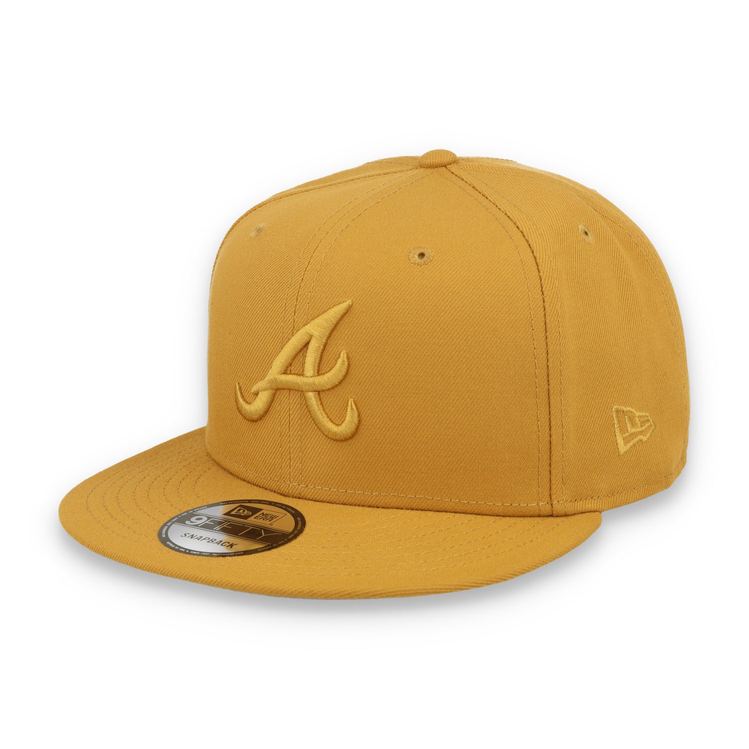 New Era Atlanta Braves 9FIFTY Snapback Hat - Khaki