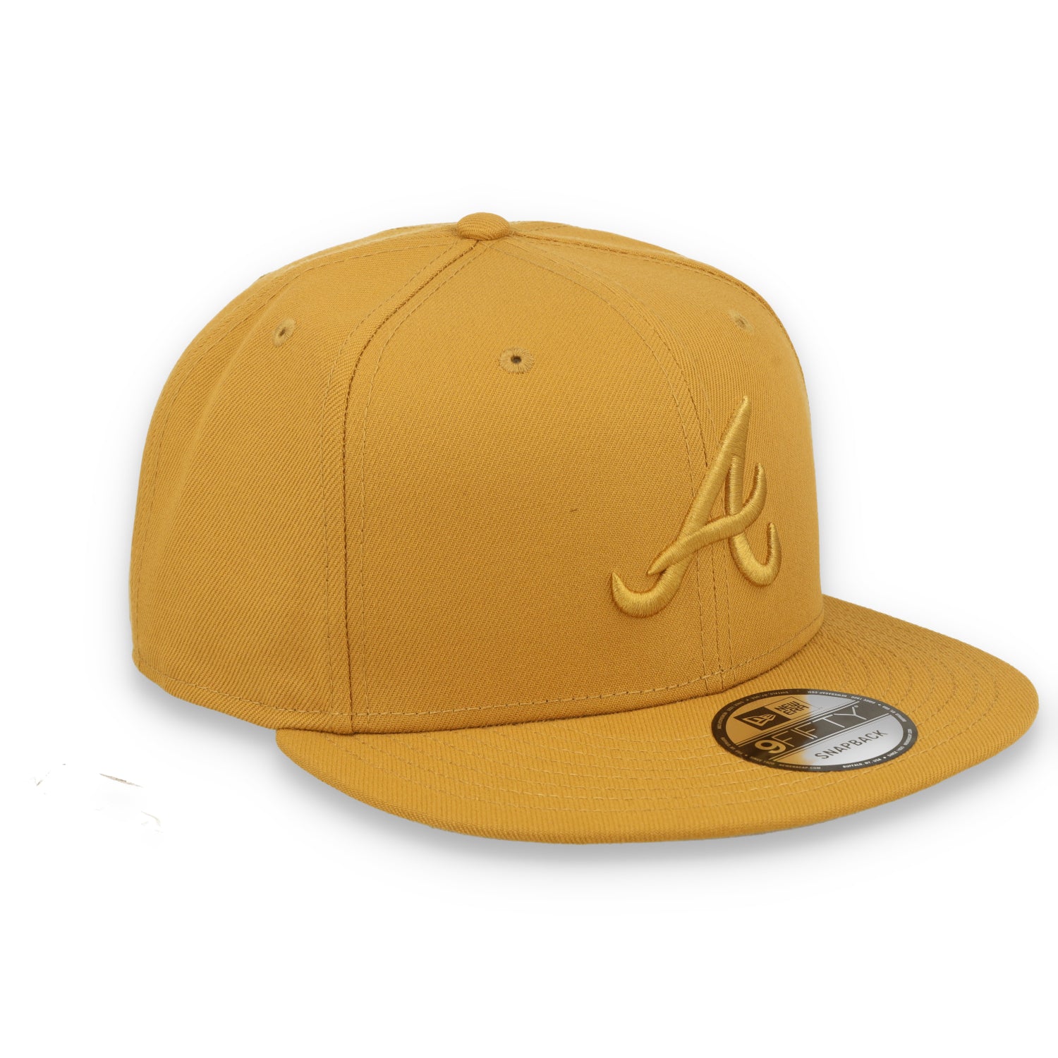 New Era Atlanta Braves 9FIFTY Snapback Hat - Khaki