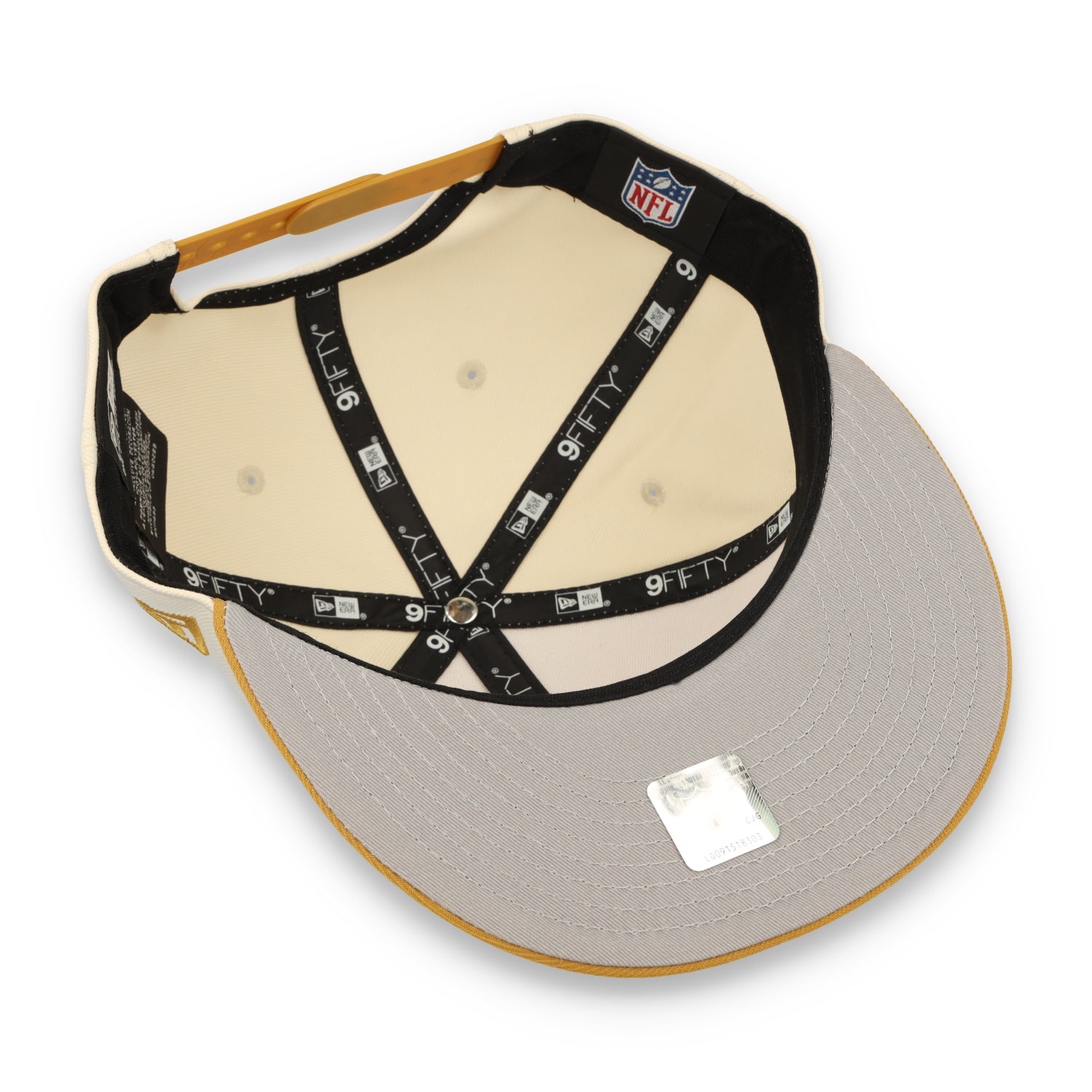 New Era San Francisco 49ers 2-Tone Color Pack 9FIFTY Snapback Hat -Tan/Bronze
