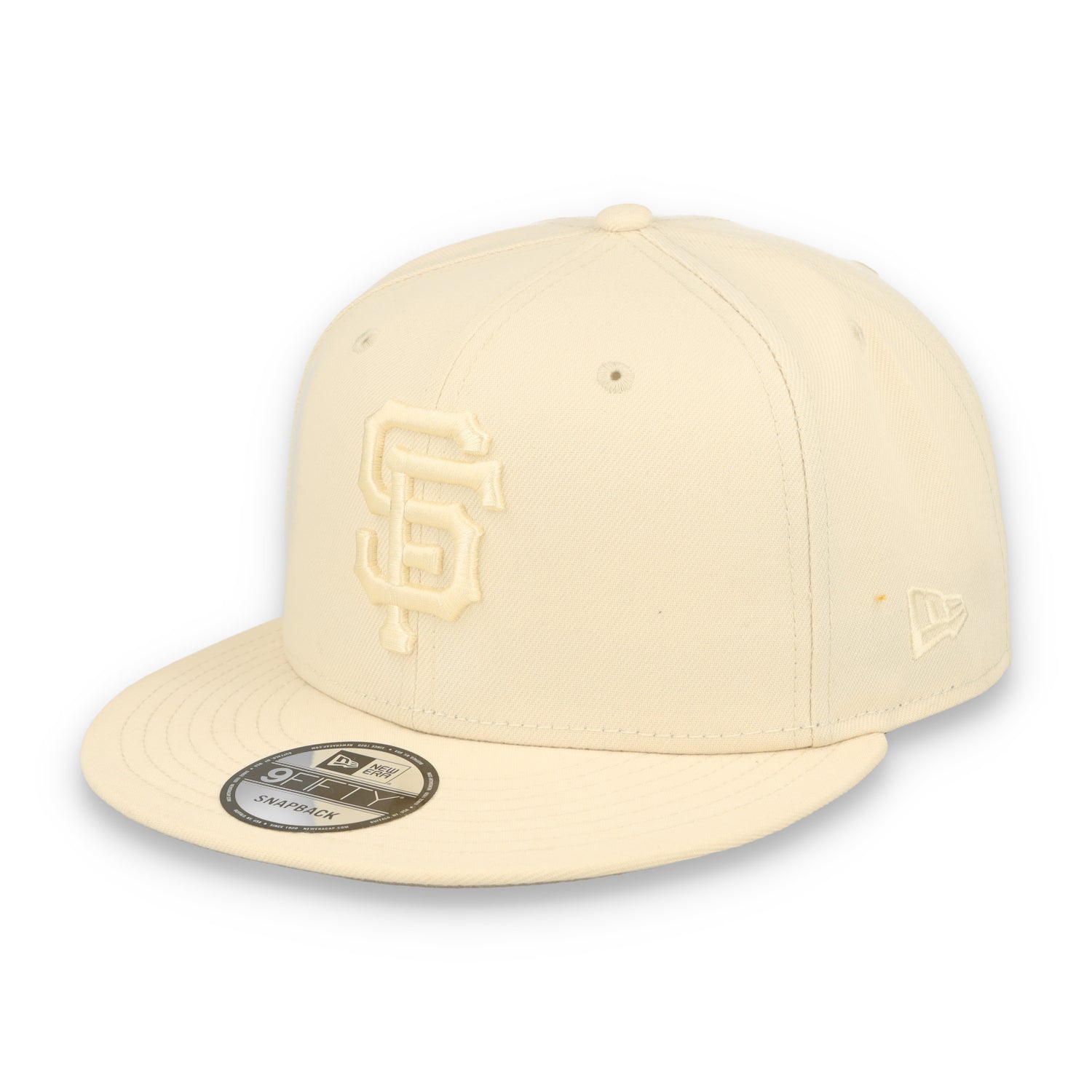 New Era San Francisco Giants Color Pack 9FIFTY Adjustable Snapback Hat-Light Beige