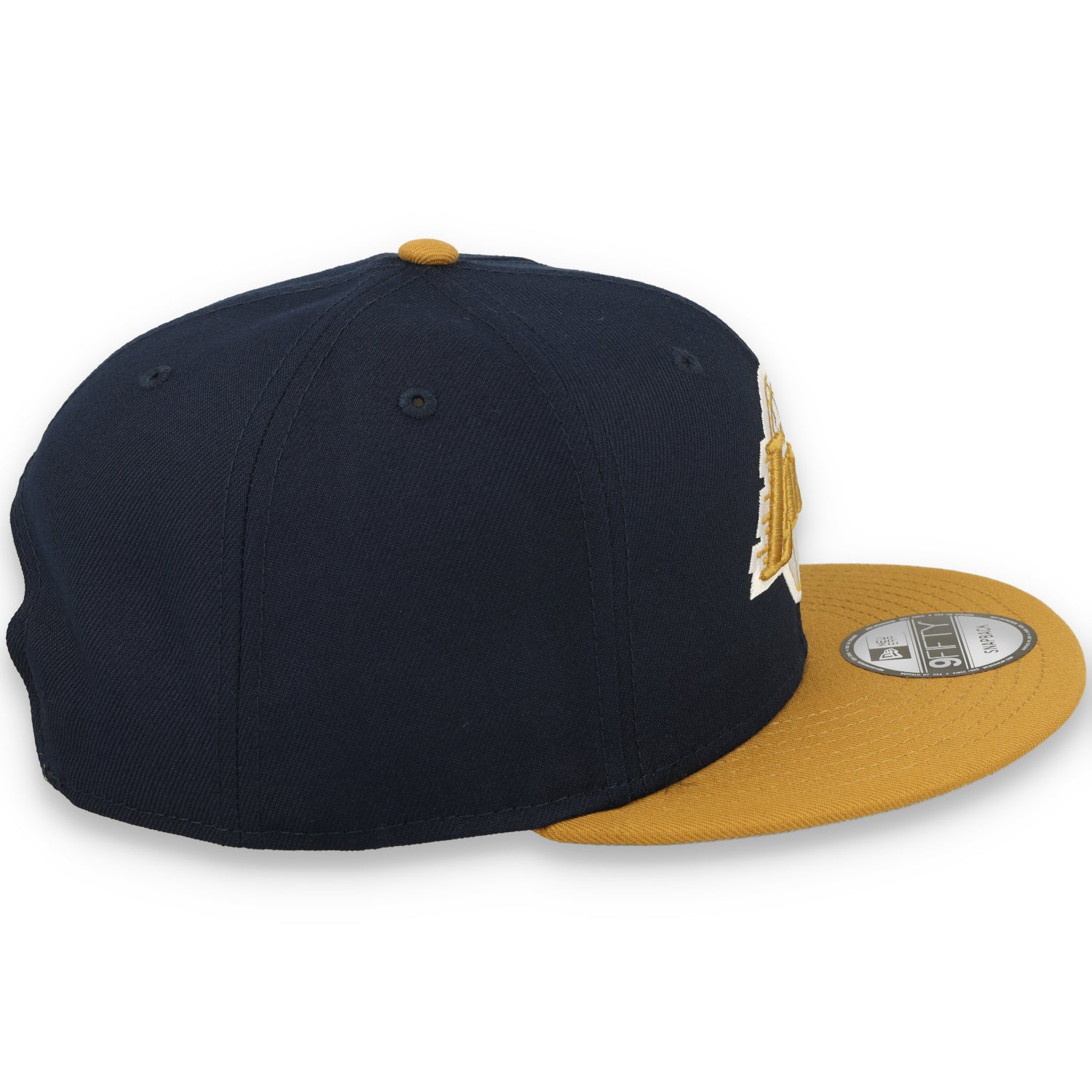 New Era Los Angeles Lakers  Two-Tone Color Pack 9FIFTY Snapback Hat - Navy/Brown