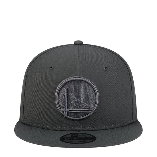 New Era Golden State Warriors Tonal Color Pack 9FIFTY Snapback Hat - Charcoal