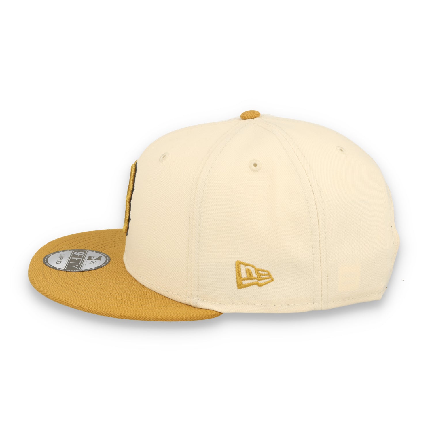 New Era Boston Red Sox 2-Tone 9FIFTY Snapback Hat-Beige /Bronze