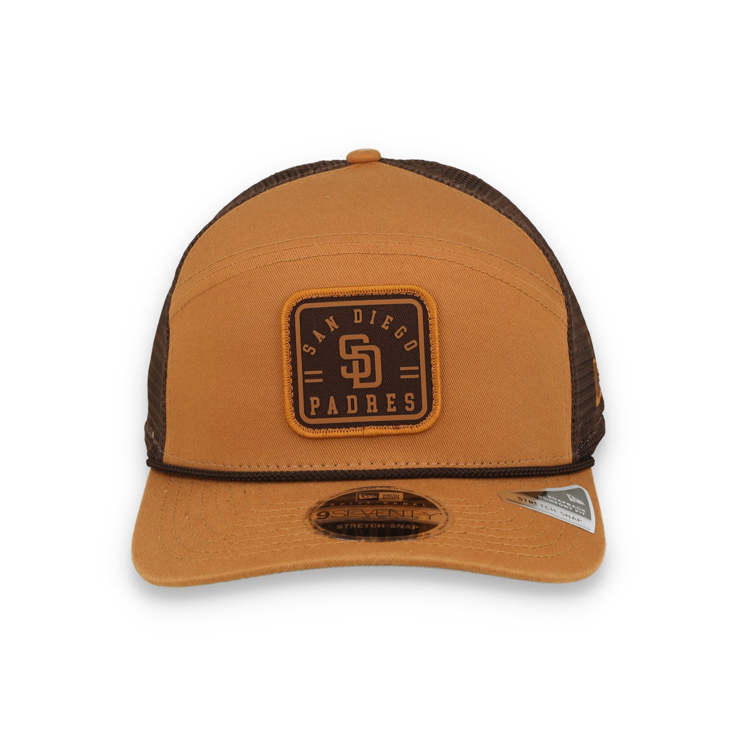 New Era San Diego Padres Injection Split Panel 9SEVENTY Trucker Stretch-Snap