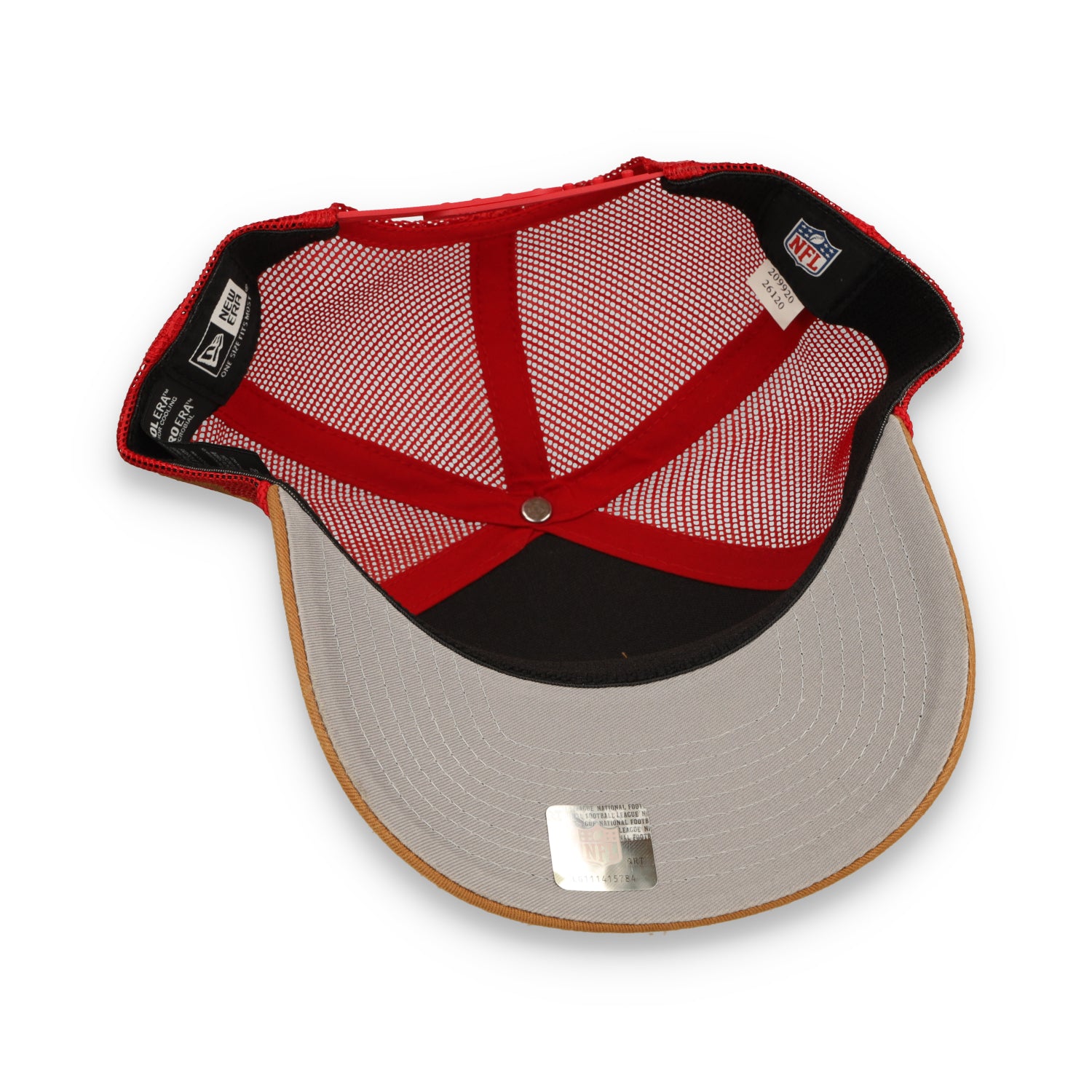 New Era San Francisco 49ers Injection Split Panel 9SEVENTY Trucker Stretch-Snap Hat