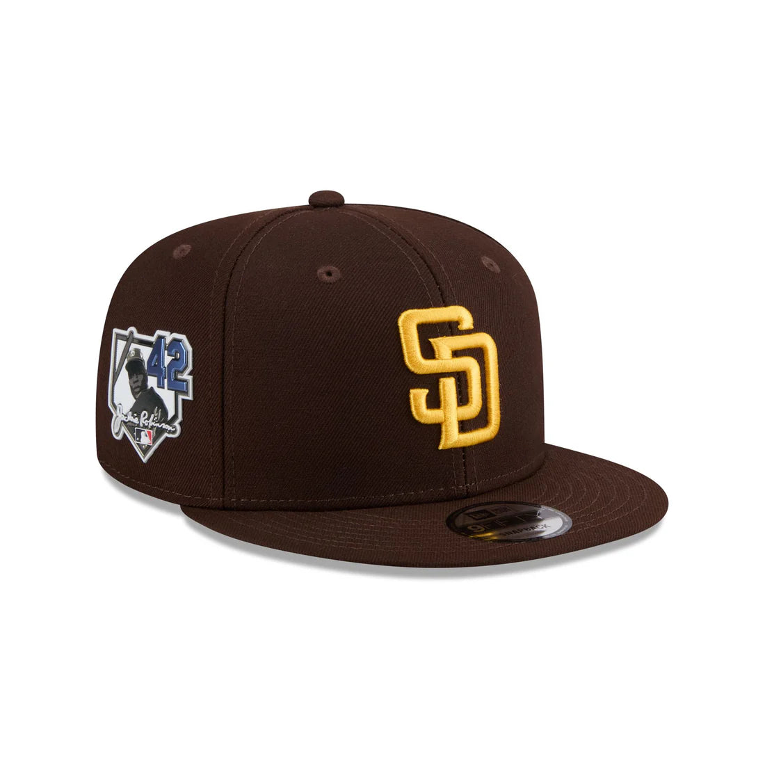 New Era San Diego Padres Jackie Robinson 2026 9FIFTY SNAPBACK Hat- Brown