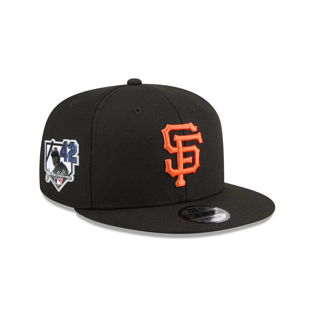 New Era San Francisco Giants Jackie Robinson 2026 9FIFTY SNAPBACK Hat- Black