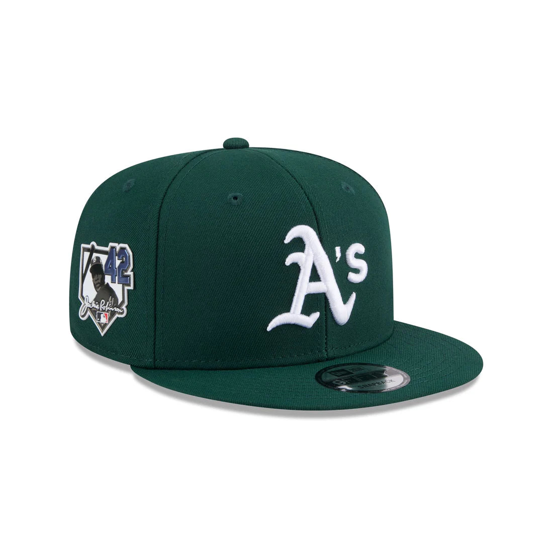 New Era Athletics Jackie Robinson 2026 9FIFTY SNAPBACK Hat- Green