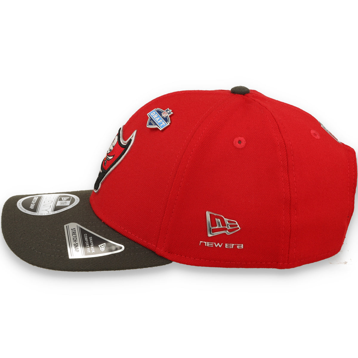 New Era Tampa Bay Buccaneers 2026 NFL Draft 9SEVENTY Stretch-Snap Hat - OTC