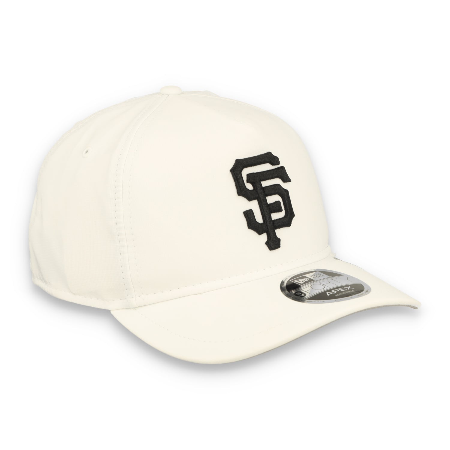 New Era San Francisco Giants White 2026 Batting Practice 9FORTY APEX Trucker Snapback Hat