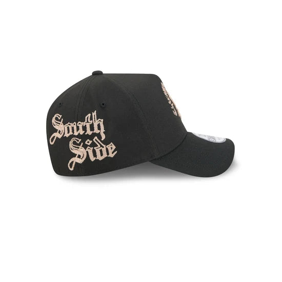 New Era Chicago White Sox Gothic Lettering 9FORTY A-Frame Snapback
