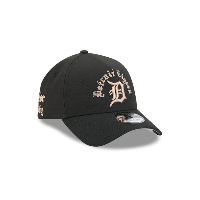 New Era Detroit Tigers Gothic Lettering 9FORTY A-Frame Snapback